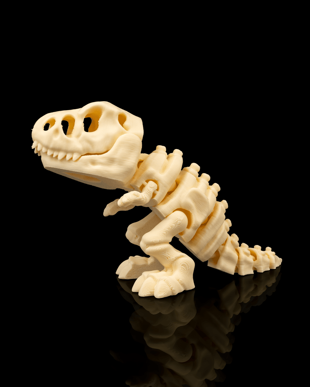 T. rex skeleton figure alternate angle